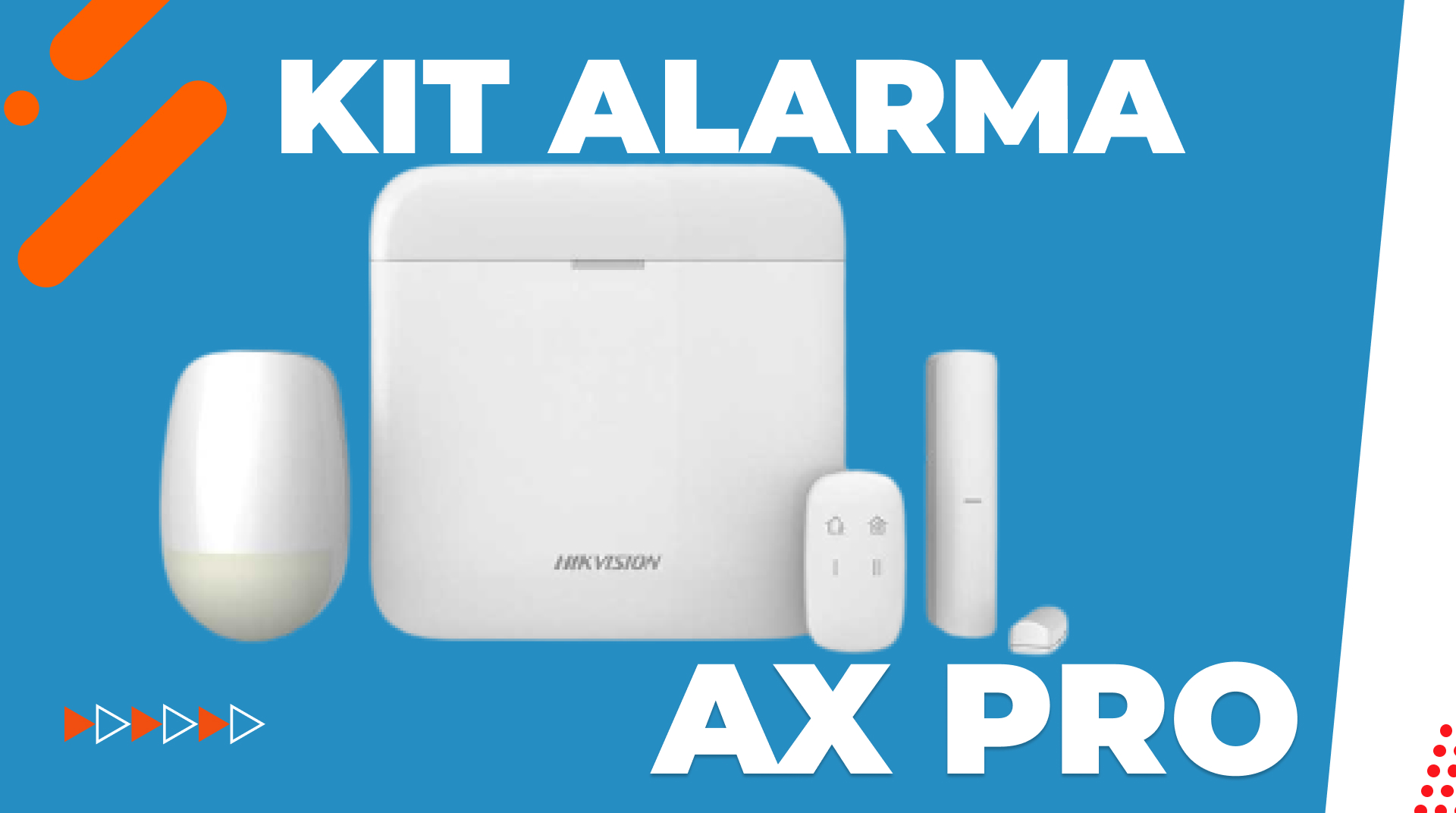 Kit Alarma Hikvision Ax Pro Ds-Pwa48-Kit-Wb(Arg) 4g/Wifi/Lan